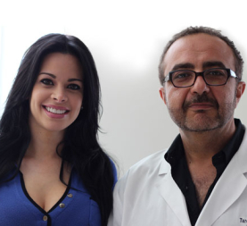 Maribelle with Dr. Tarek